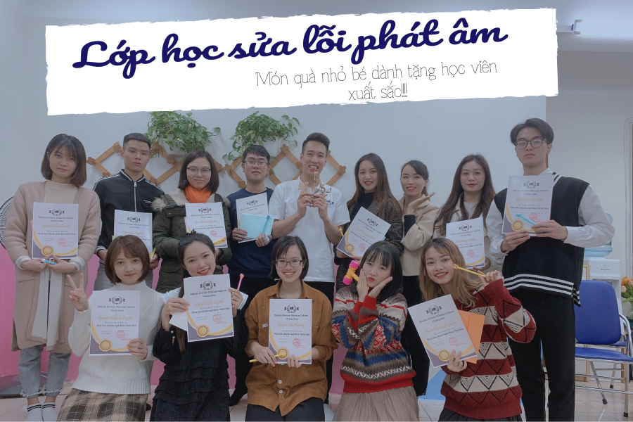 Lớp học sửa lỗi phát âm của Minato