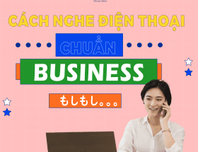 Cách nghe điện thoại bằng tiếng Nhật chuẩn business