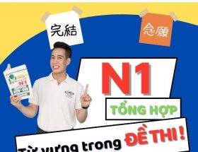 Tổng hợp từ vựng trong đề thi JLPT N1